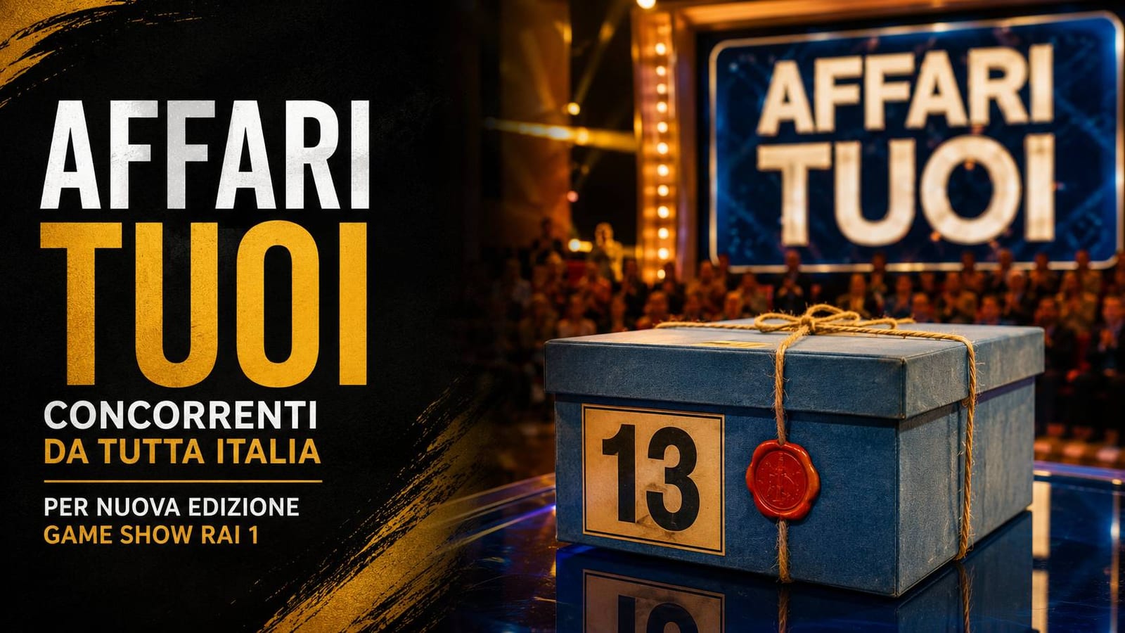 Casting concorrenti per "Affari Tuoi" su Rai 1