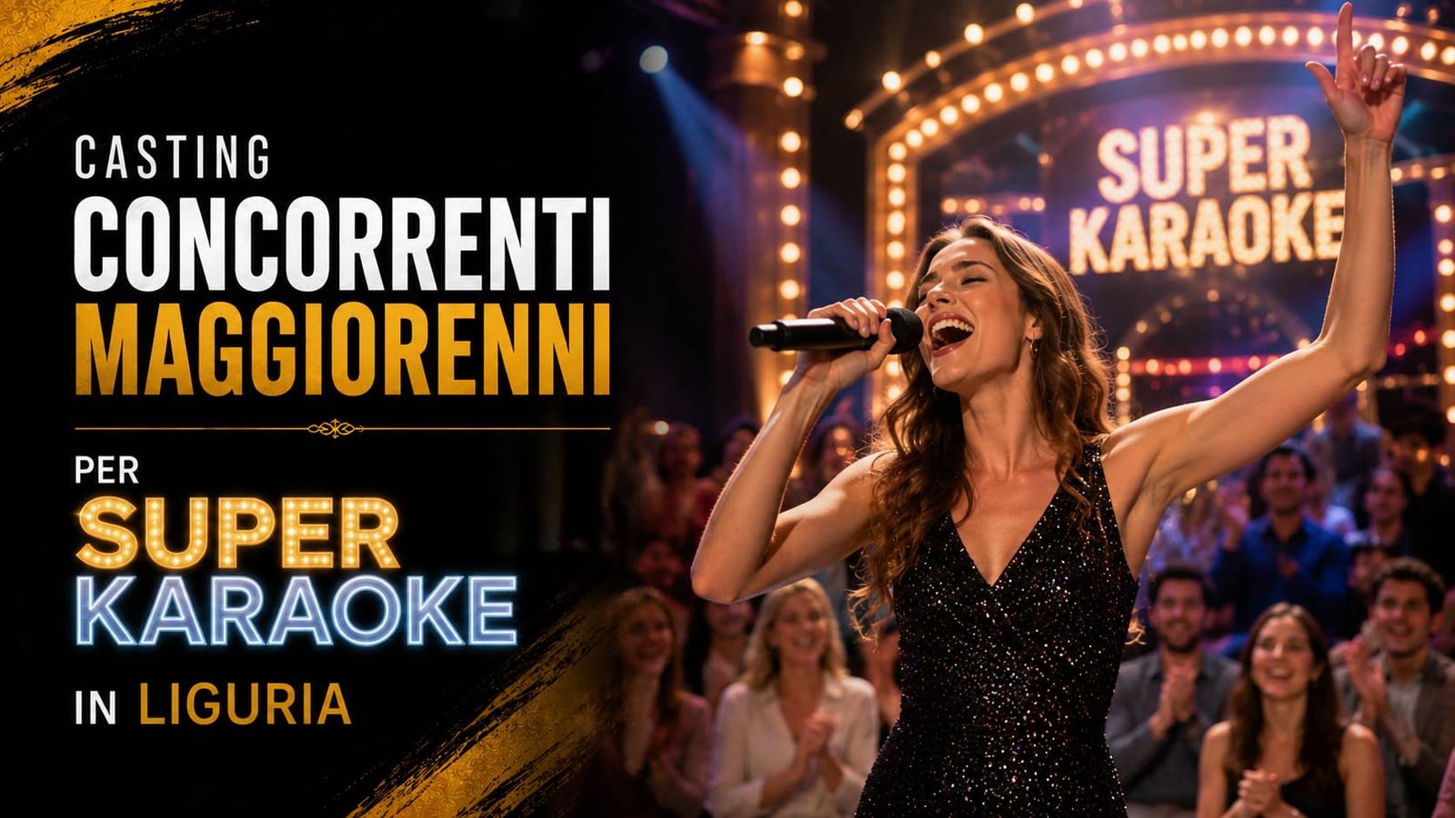 Casting concorrenti maggiorenni per "Super Karaoke" in Liguria