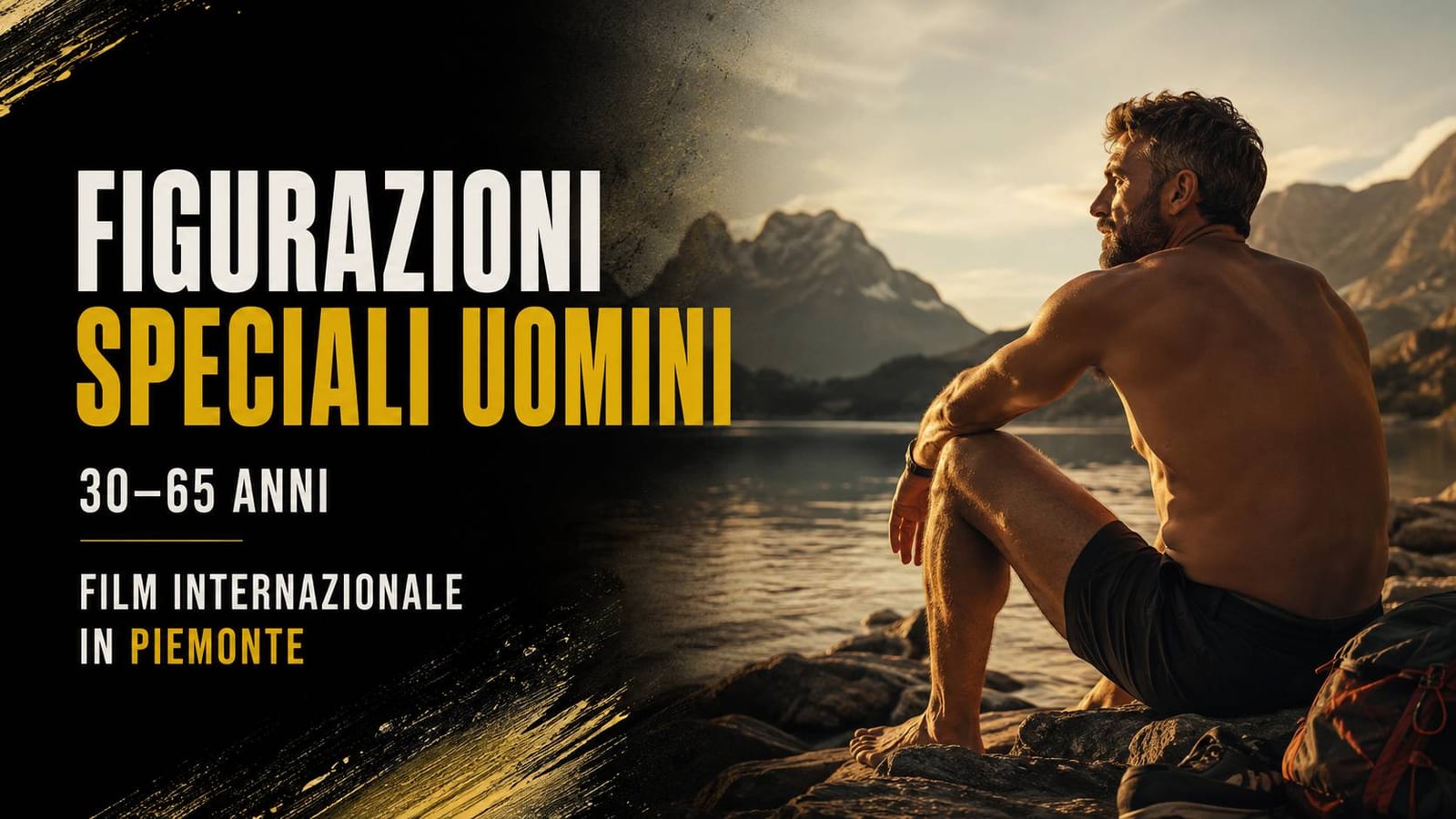 Casting uomini 30/65 anni per film in Piemonte