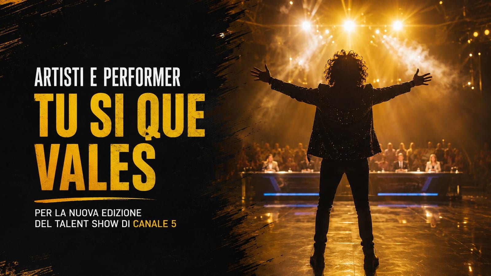 Casting artisti e performer per "Tu Si Que Vales" a Roma