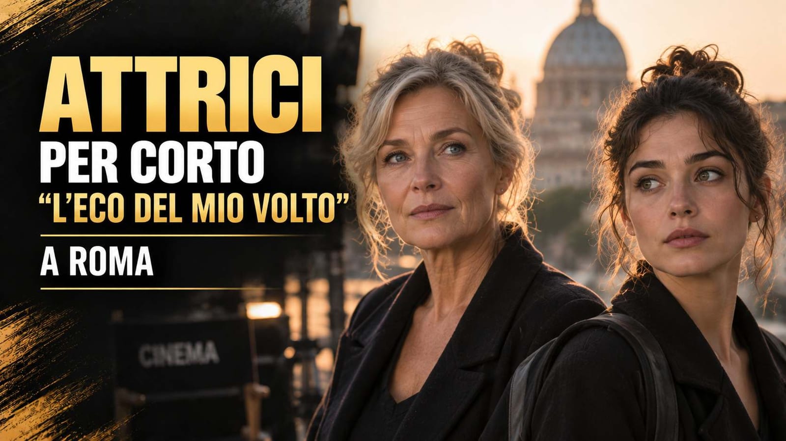 Casting attrici 25/55 anni per corto "L'Eco del mio Volto" a Roma
