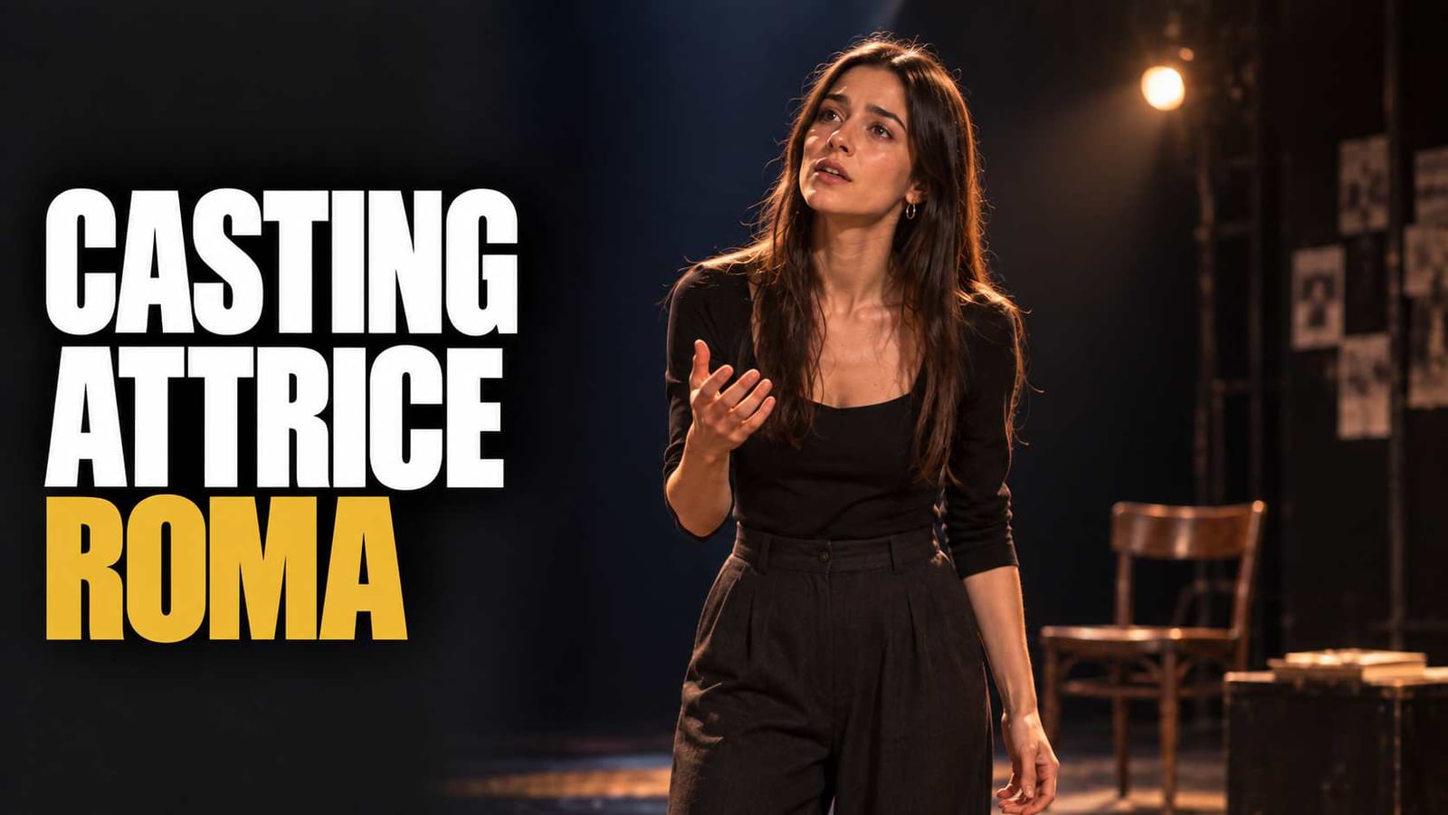 Casting attrice 20/25 anni per spettacolo "Le Partenze Intelligenti" a Roma