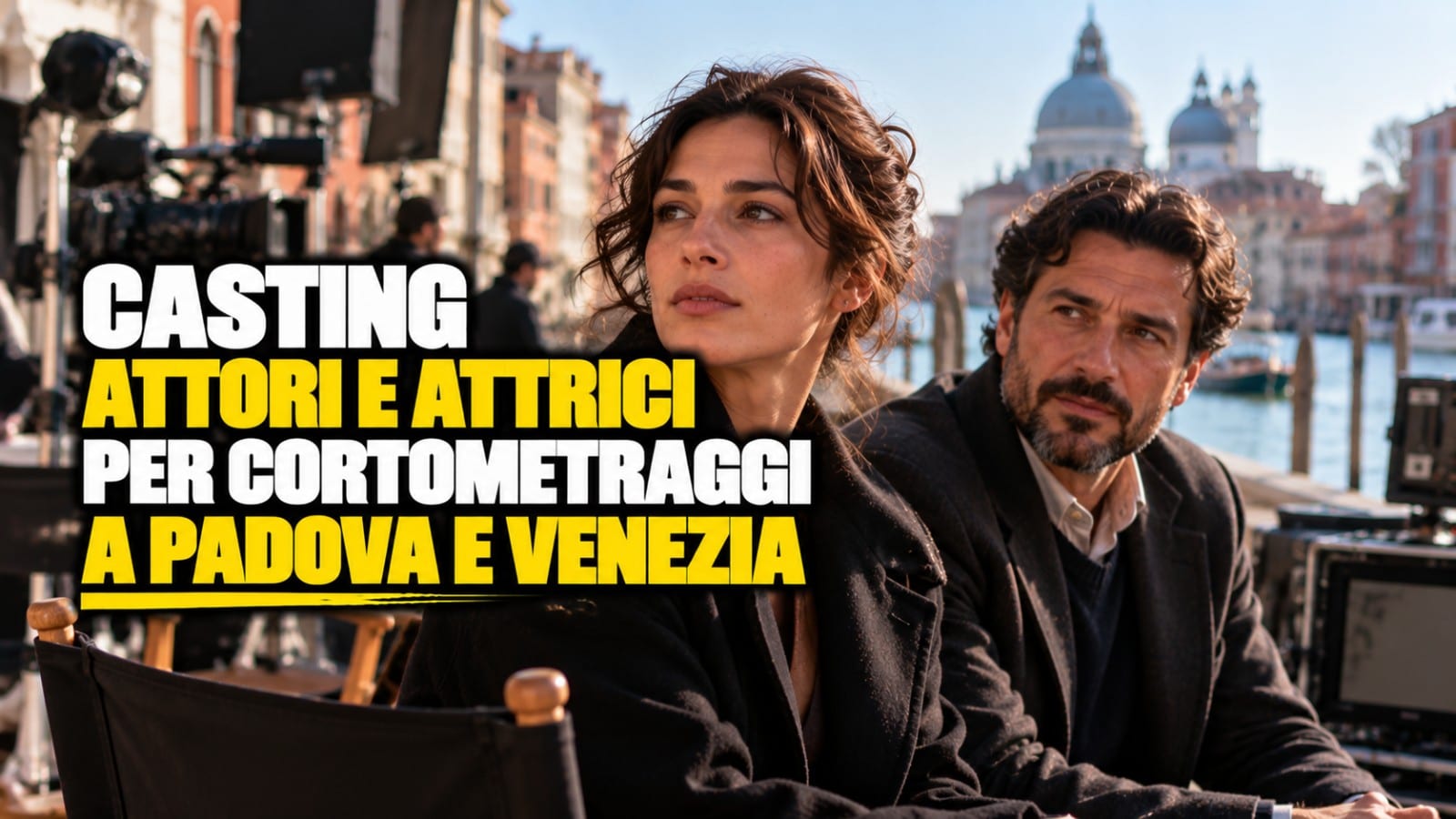 Casting attori e attrici per cortometraggi a Padova e Venezia